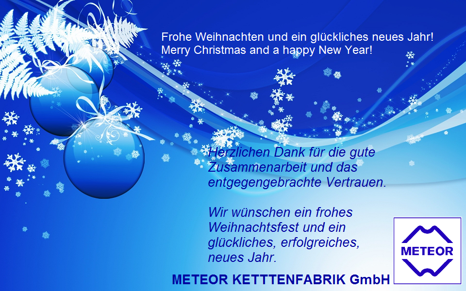 Grußworte zu Weihnachten und Neujahr — Aktuelles